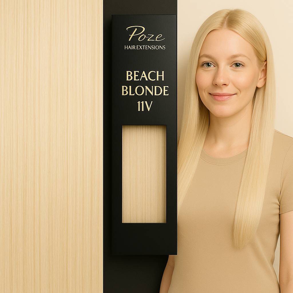 Micro Ring Extensions Premium - 11V Beach Blonde