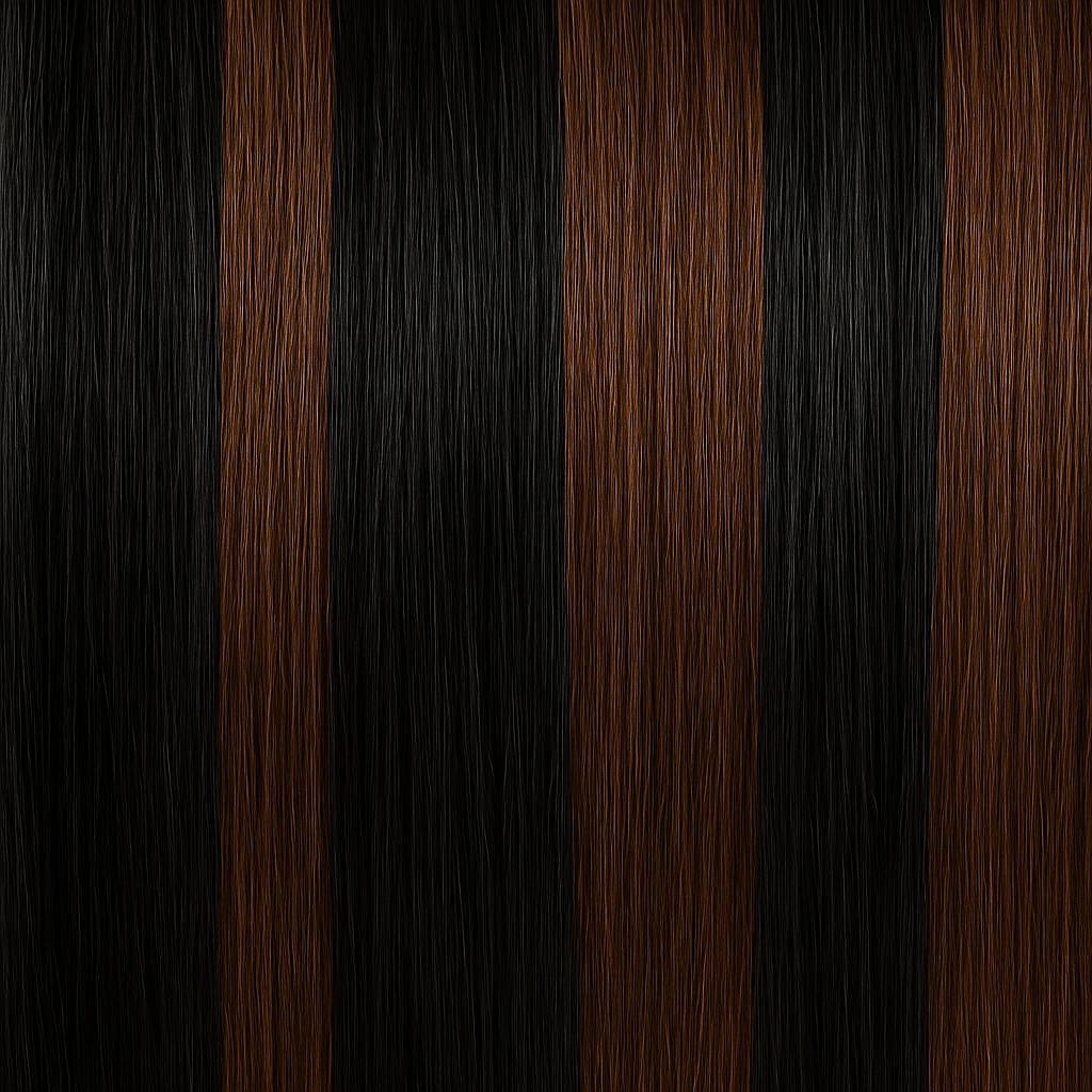 Tape On Hair Extensions Standard - 1N/4B Dark Mix