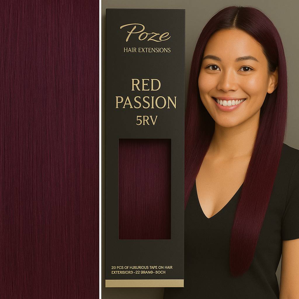 Keratin / Nail Hair Standard - 5RV Red Passion