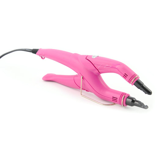 Heat Pliers - Keratin Strands Pink