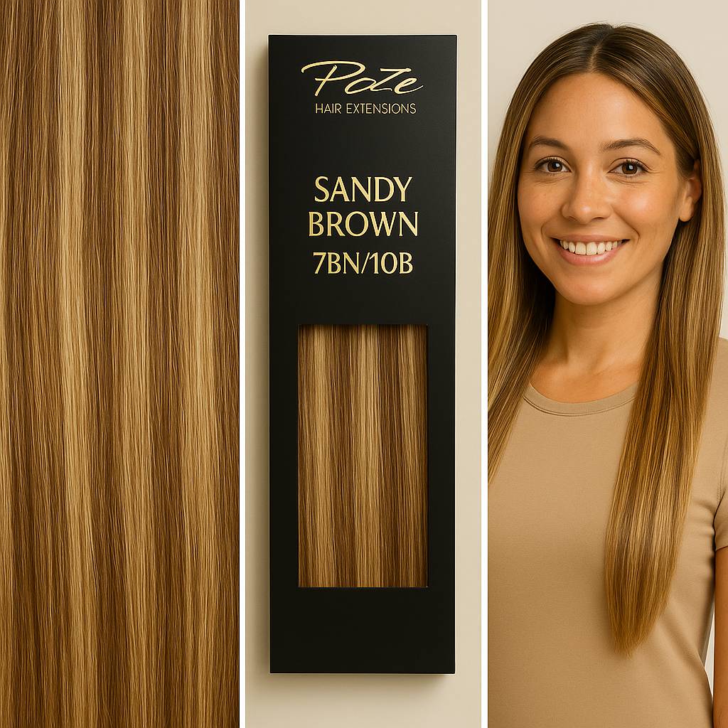 Poze Standard Clip & Go Miss Volume - 7BN/10B Sandy Brown Mix
